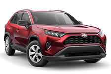 Toyota RAV4 automatic hire car