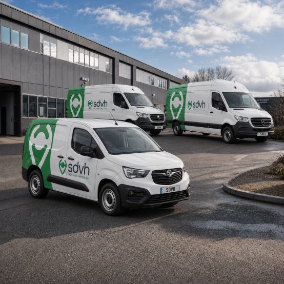 Representative van from the hire range